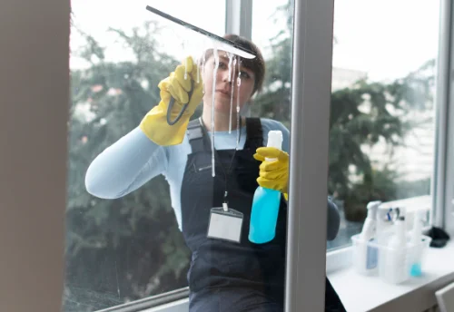 Nettoyage de vitres intérieures et extérieures à la Valette-du-Var